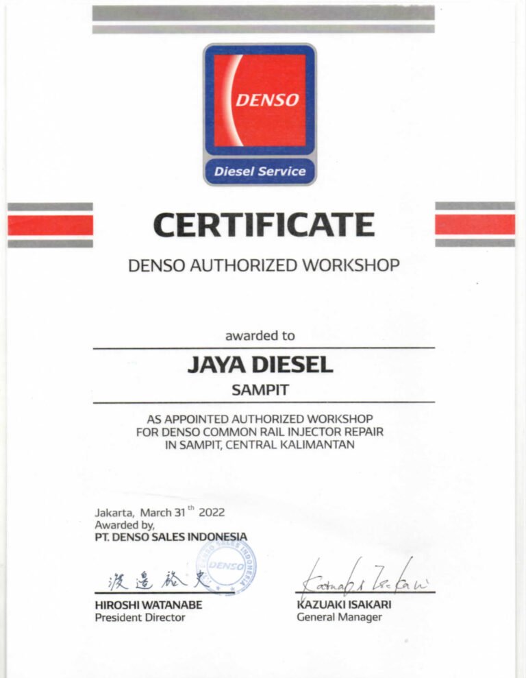 DENSO AUTHORIZED WORKSHOP